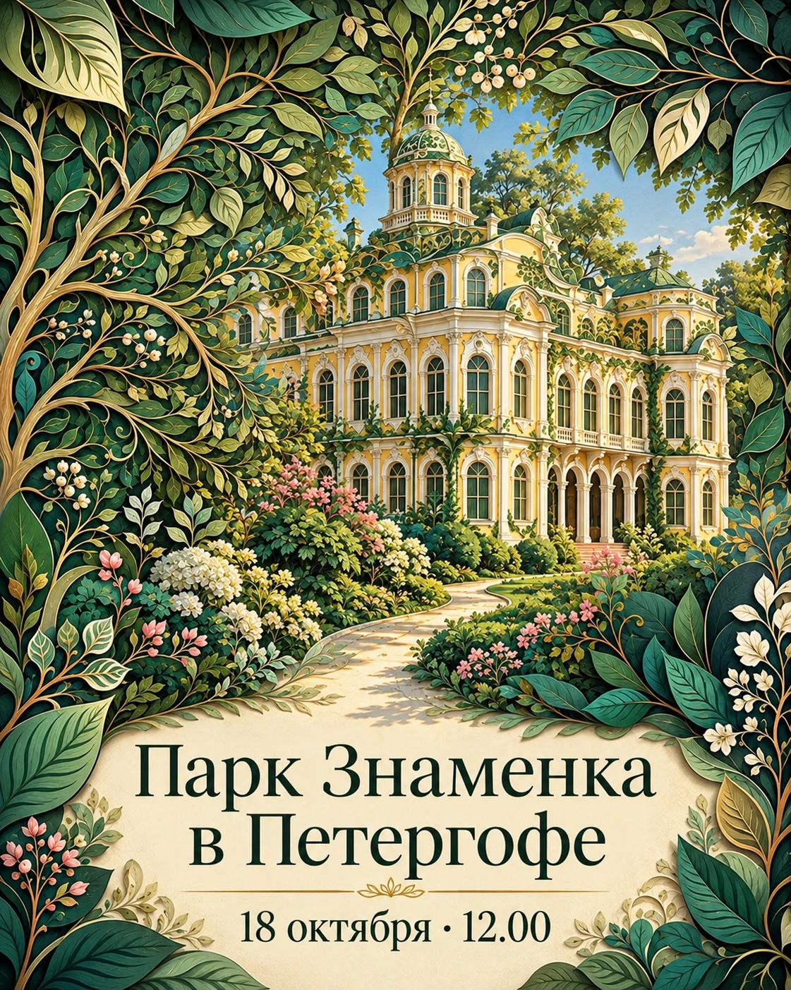 «Парк Знаменка в Петергофе»