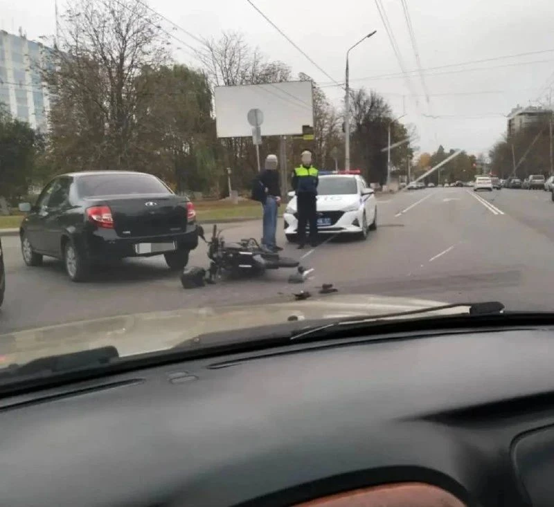 ​❗️ Мотоциклиста сбили на Наугорском шоссе