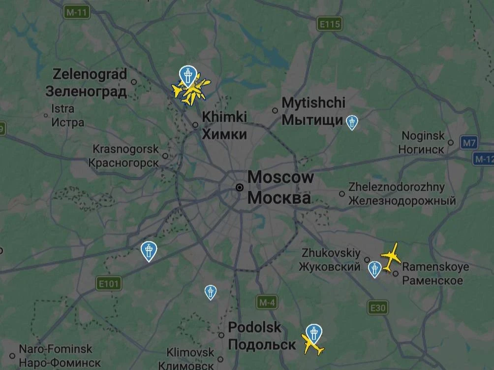 ❗️ Московские аэропорты ограничили приём и отправку рейсов
