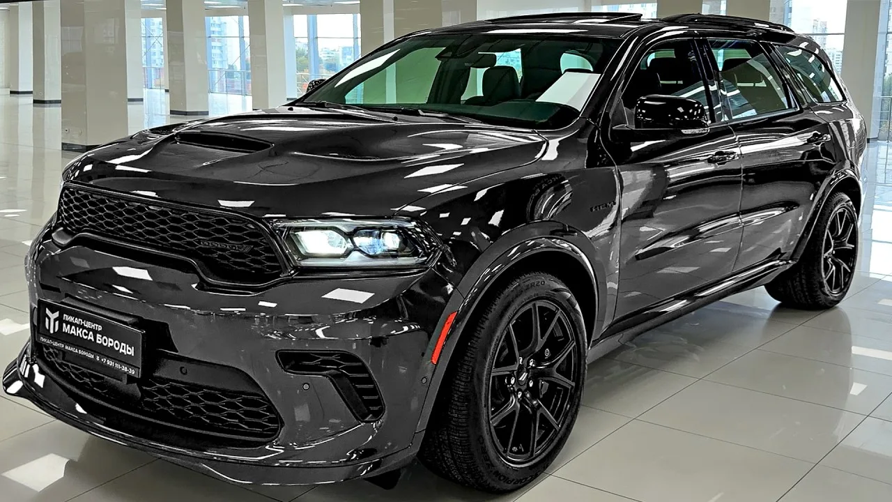 🚗 Dodge Durango GT 2027 — захватывающий семейный внедорожник мощностью 710 л.с.