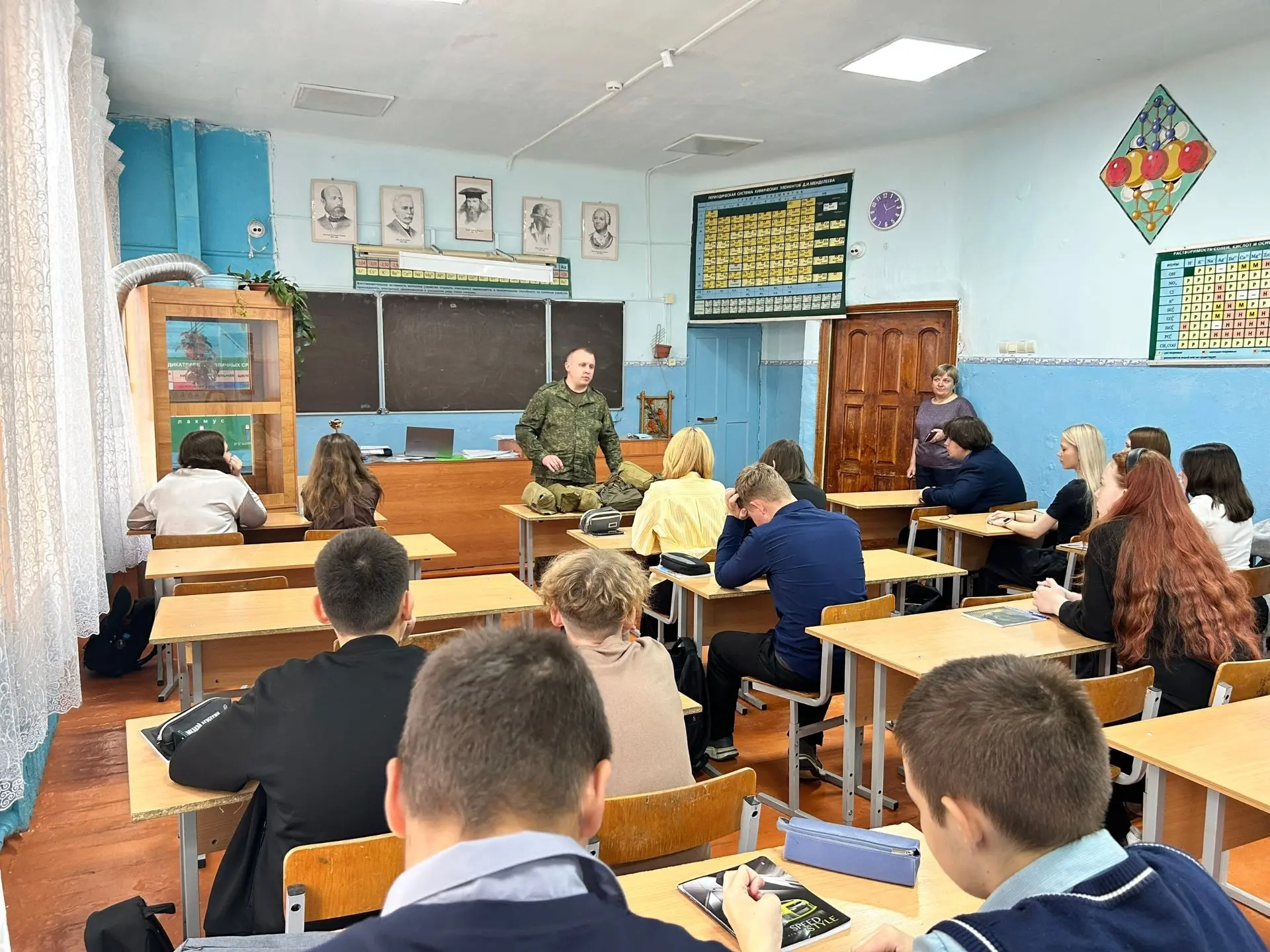 🕊️ В школе села Домна почтили память героев битвы за Кавказ