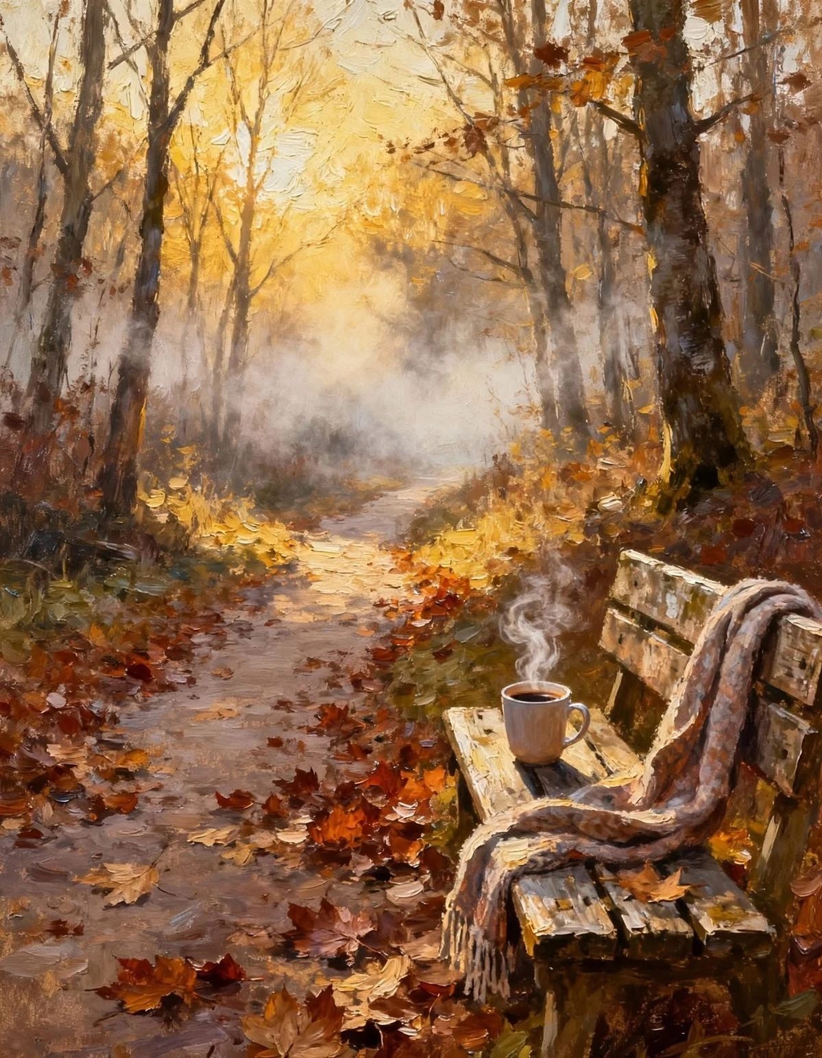 Листва желтеет понемногу, 🍂🍁