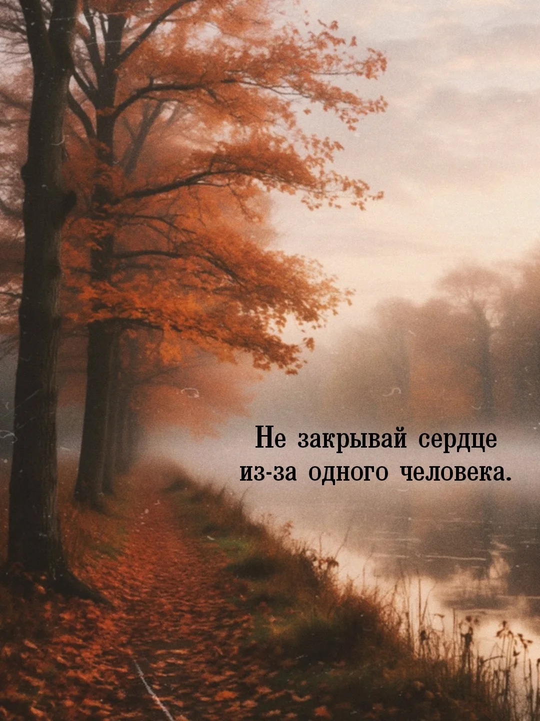 Один человек может разрушить доверие. Но один хороший человек иногда возвращает его обр...