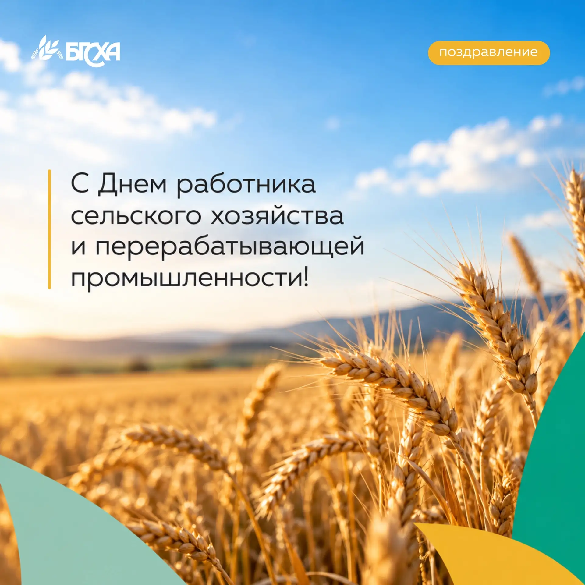 Во второе воскресенье октября наша страна отмечает День работника сельского хозяйства и...