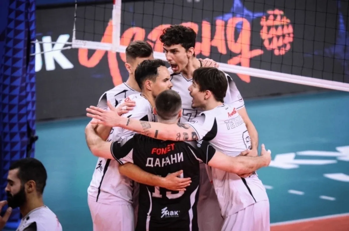 Волейболисты «Белогорья» вышли в финал Кубка Легенд