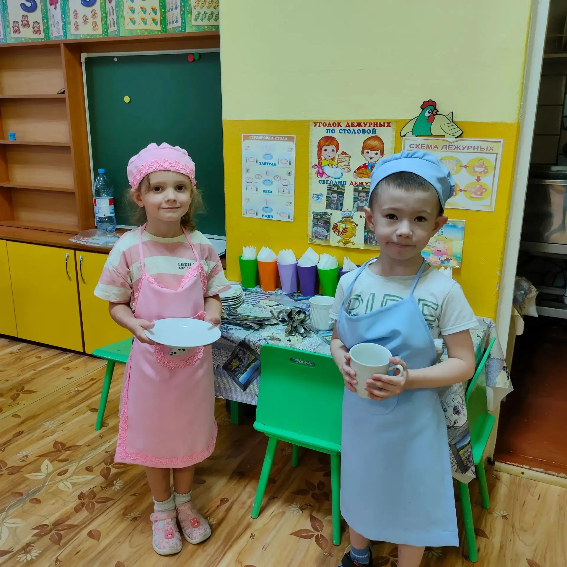 🧑‍🍳Дежурство по столовой в старшей группе детского сада — это систематическая форма о...