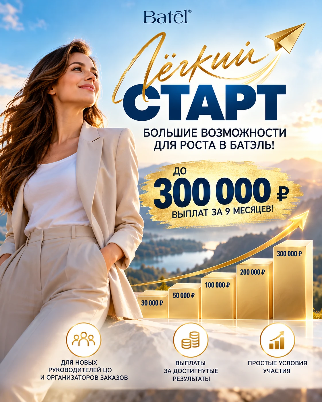 🚀 «ЛЁГКИЙ СТАРТ» — большие возможности для роста в Батэль!