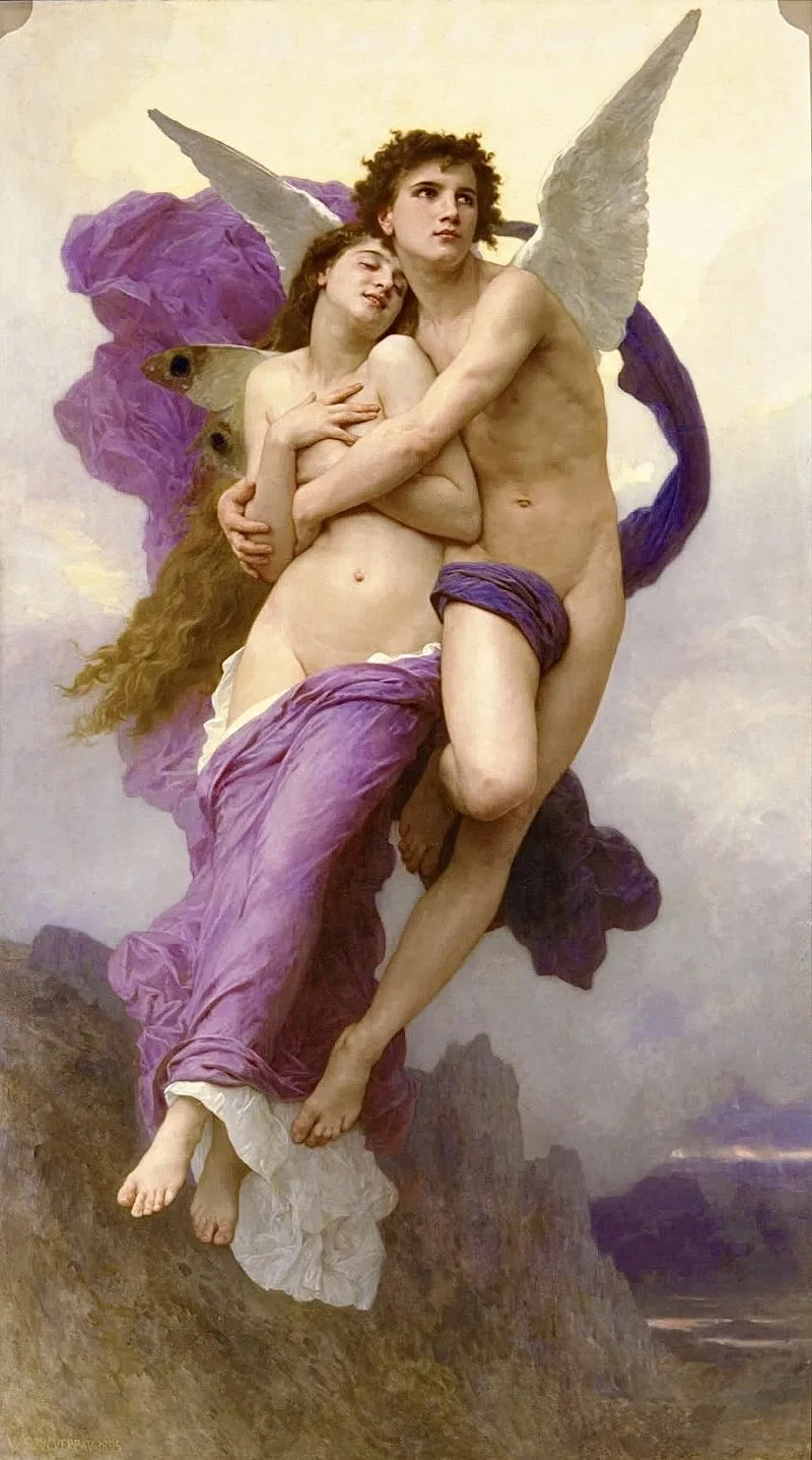 Похищение Психеи, 1895