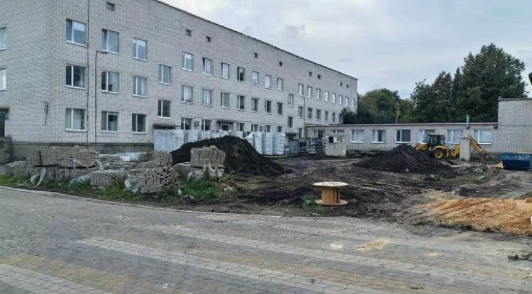 В Белгородской области идёт капремонт детского отделения Корочанской ЦРБ. Учреждение ра...