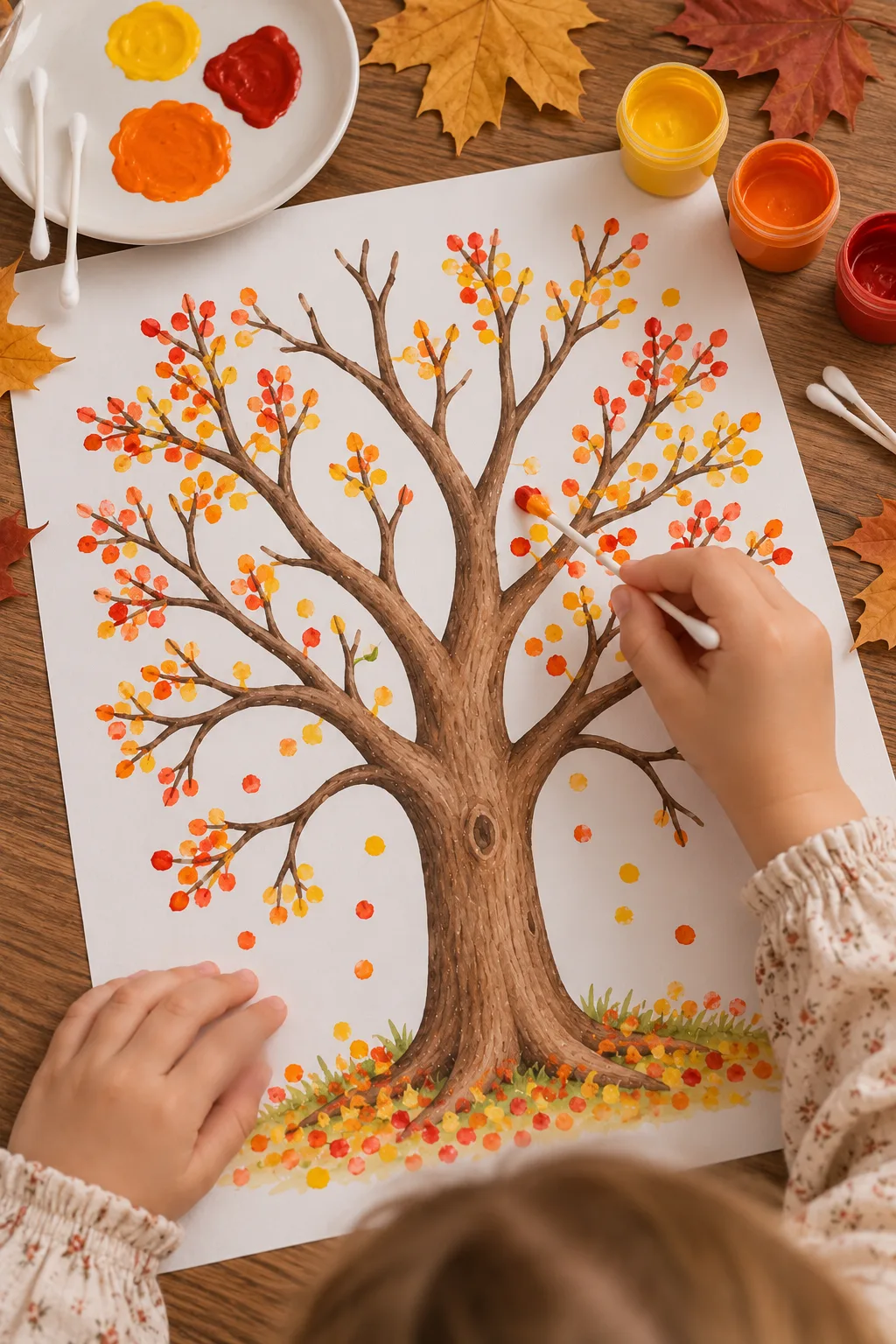 🍂 Осеннее дерево