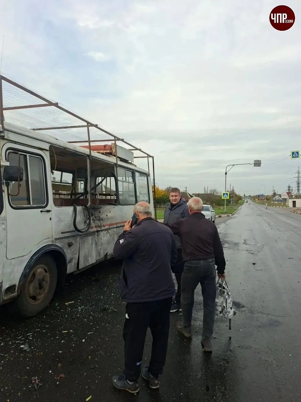 Четыре женщины пострадали в результате атаки на автобус в Шебекино