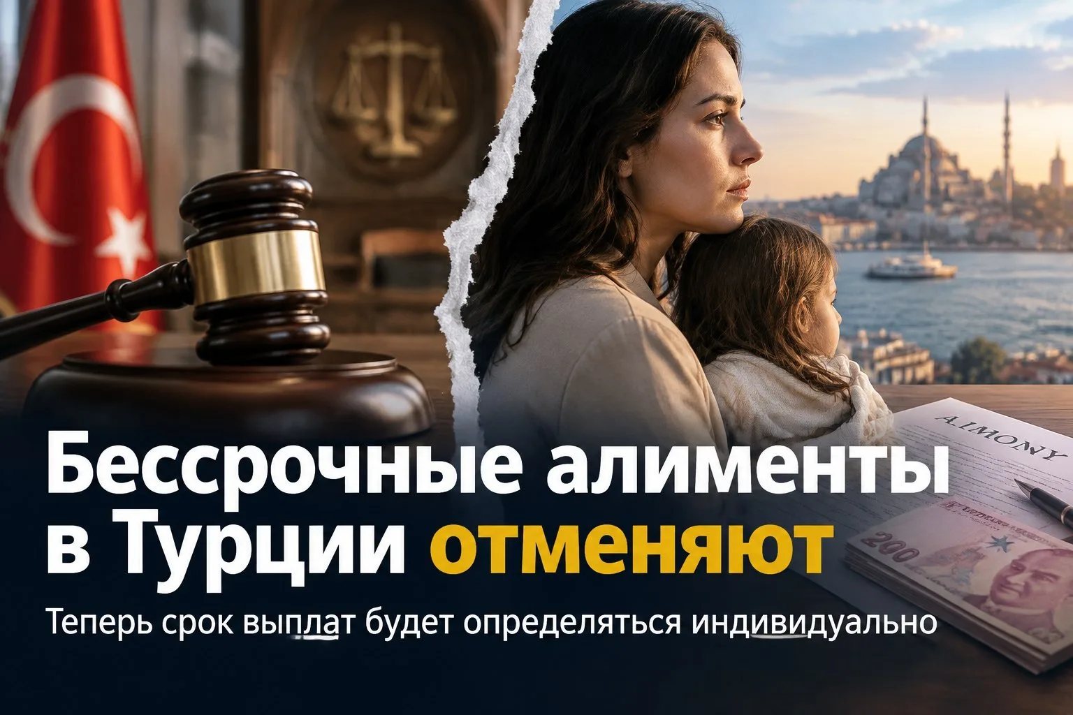 🏛️ В Турции пересмотрят алименты: бессрочные выплаты отменяют