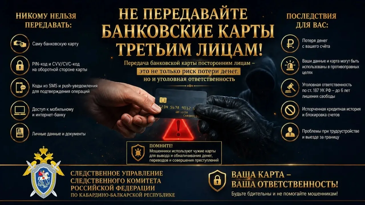 О профилактике вовлечения несовершеннолетних в незаконные операции с банковскими картами