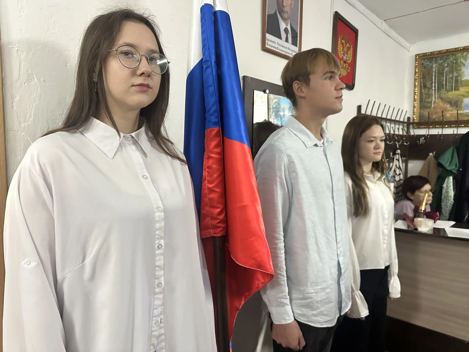 🌷 День учителя в Контошинской школе.