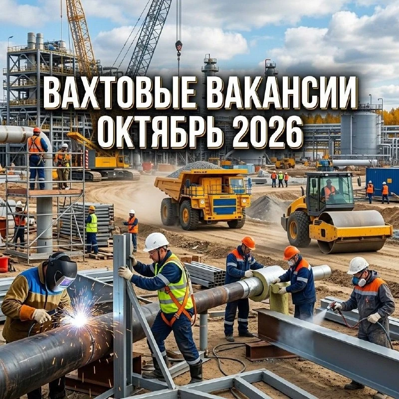 🔥 ВАХТА В ЯНАО И ЯКУТИИ: ВЫСОКИЕ СТАВКИ 🔥