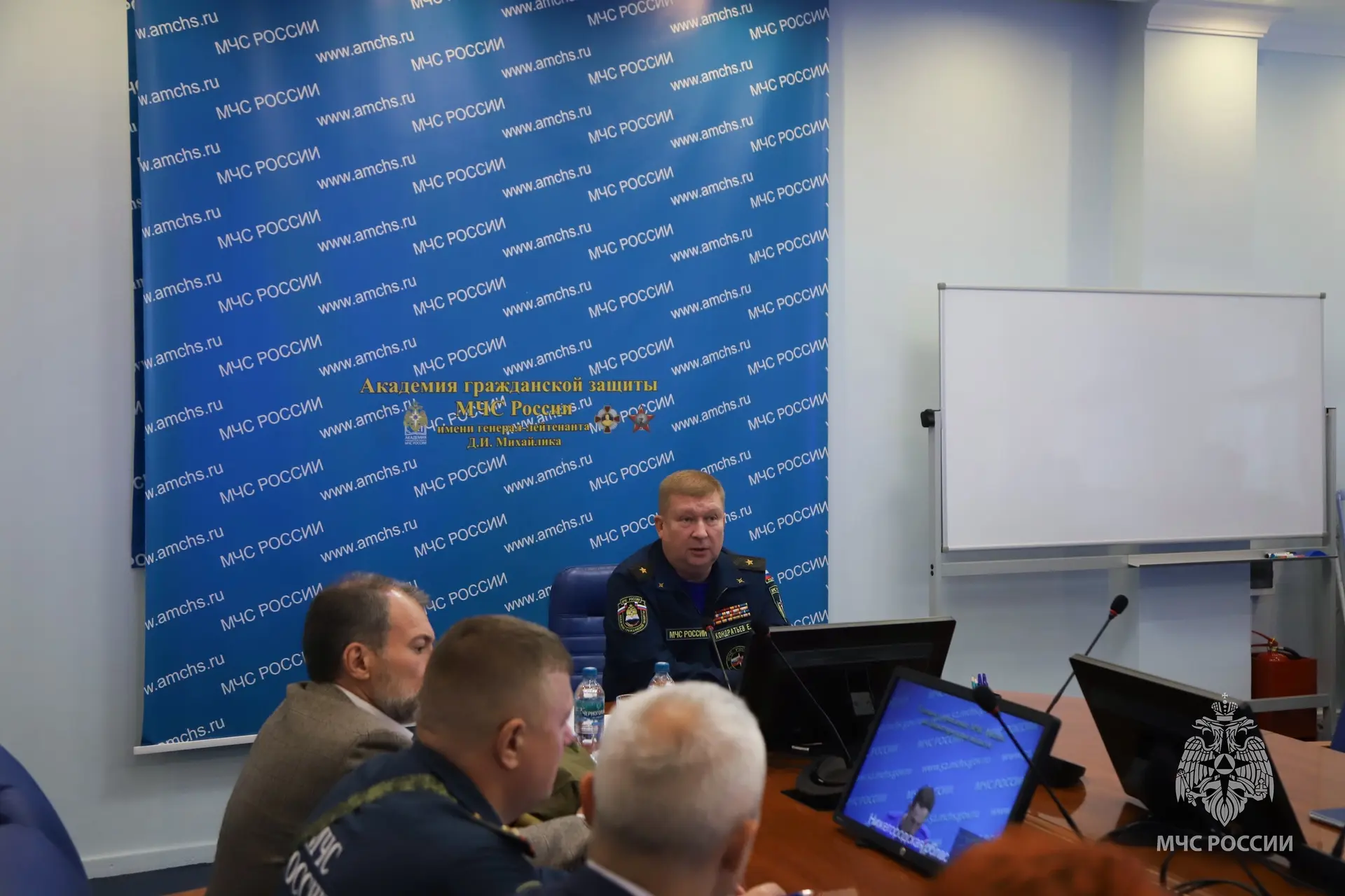 📈 Врид начальника Академии подвел итоги штабной тренировки