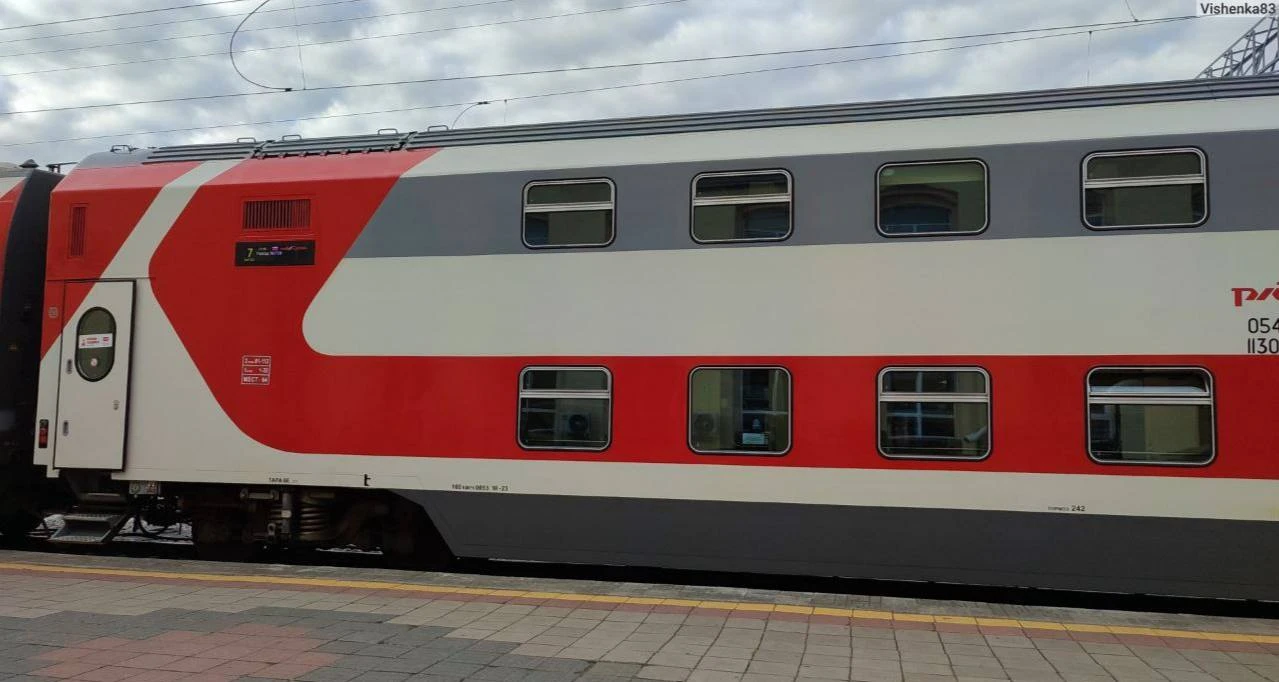 🚇 Двухэтажный поезд запустят из Самары в Сочи