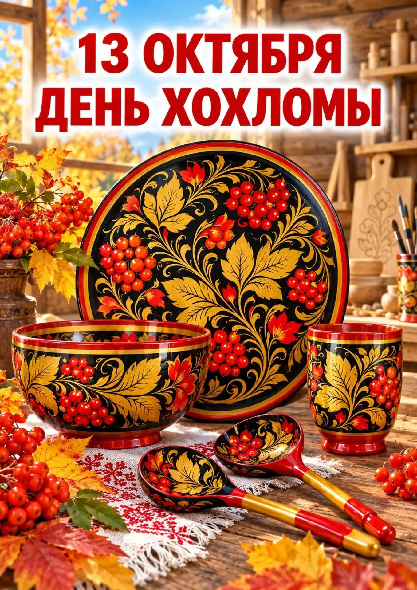"День хохломы» в детском саду.