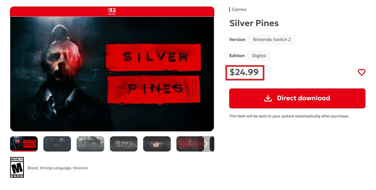 На Switch и Switch 2 уже состоялся релиз Silver Pines — атмосферной метроидвании с элем...