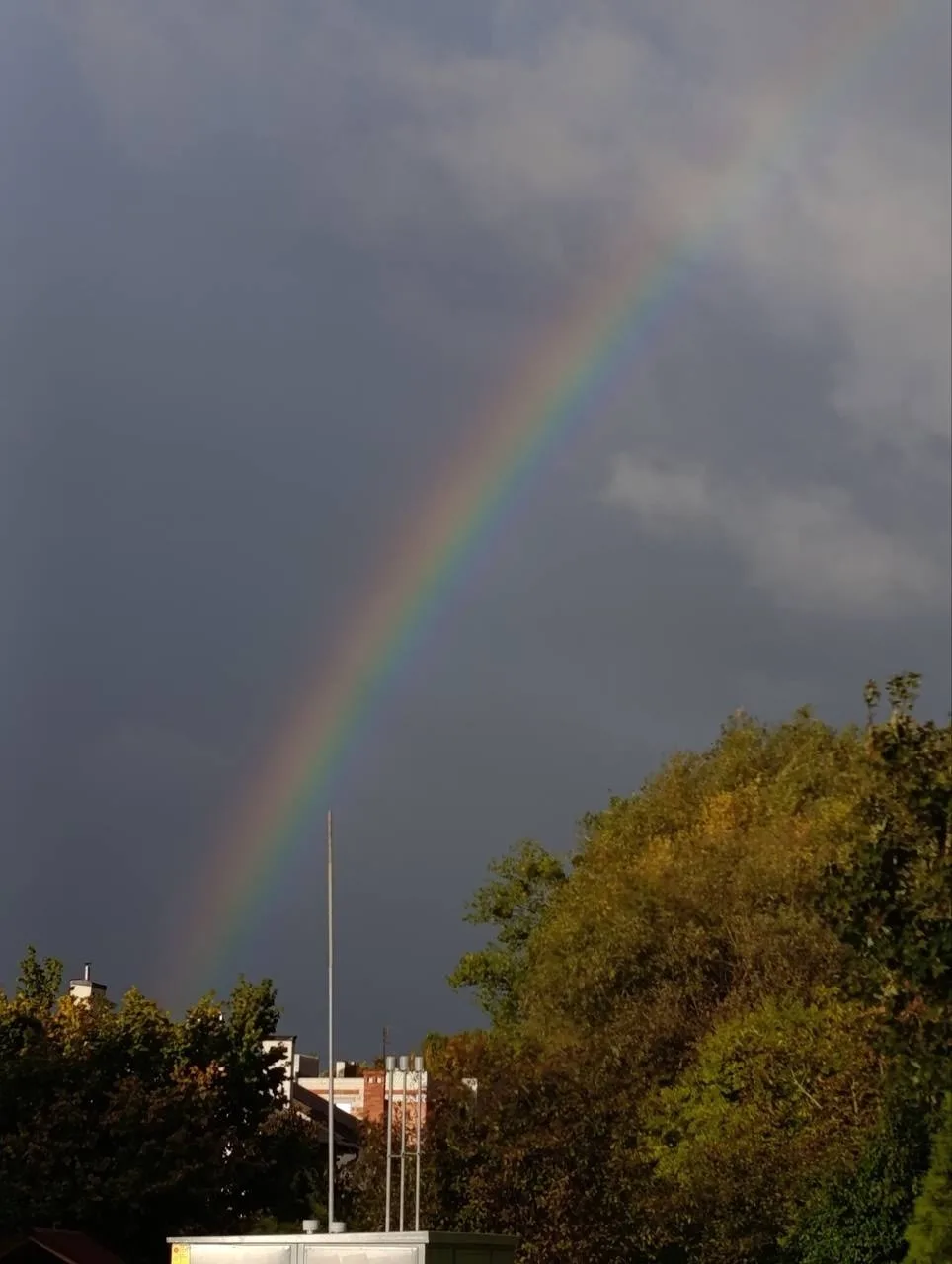 Радуга над городом 😍