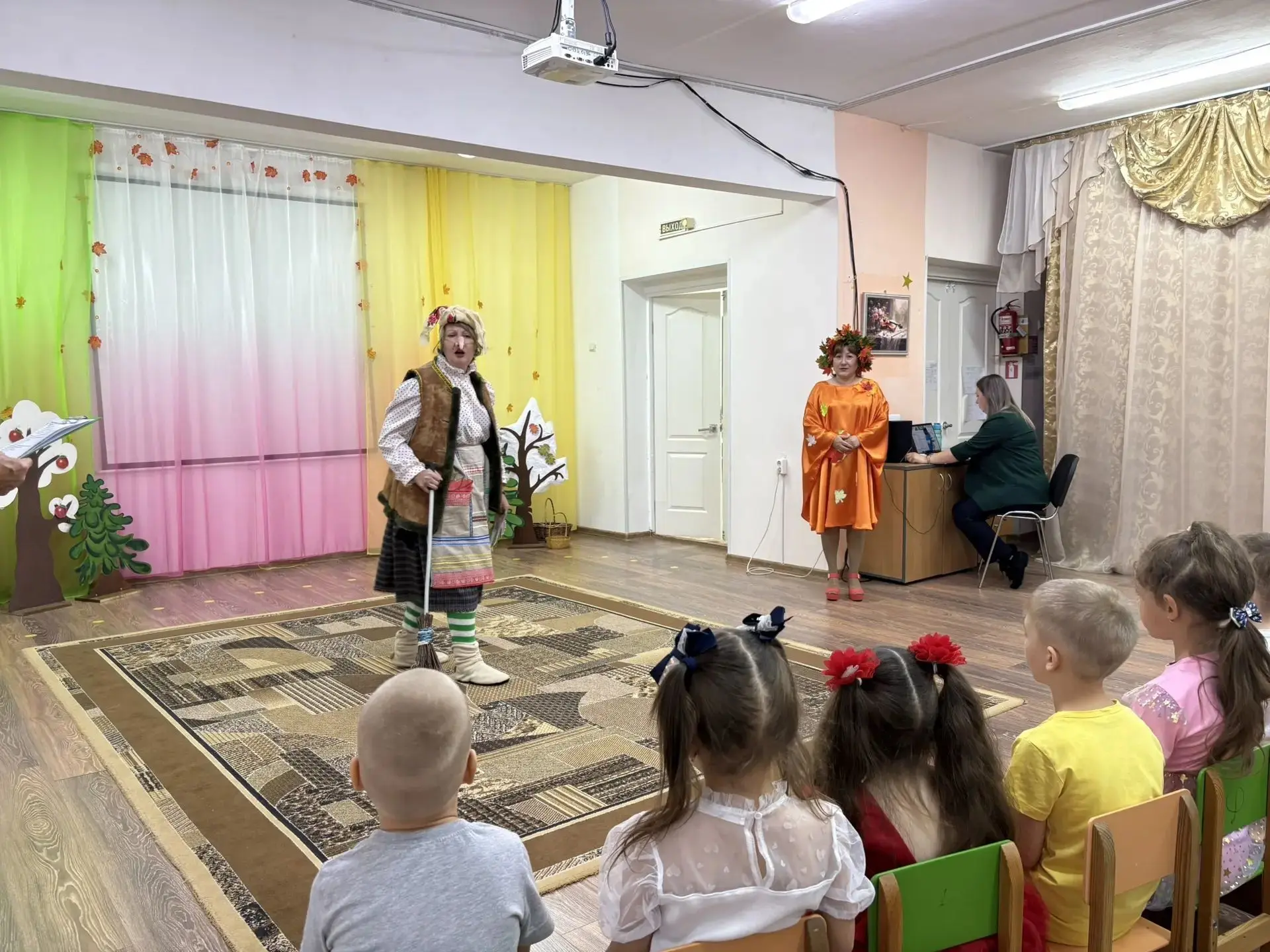 9 октября в старшей группе «Солнышко» состоялся интересный осенний праздник  «Как Баба ...