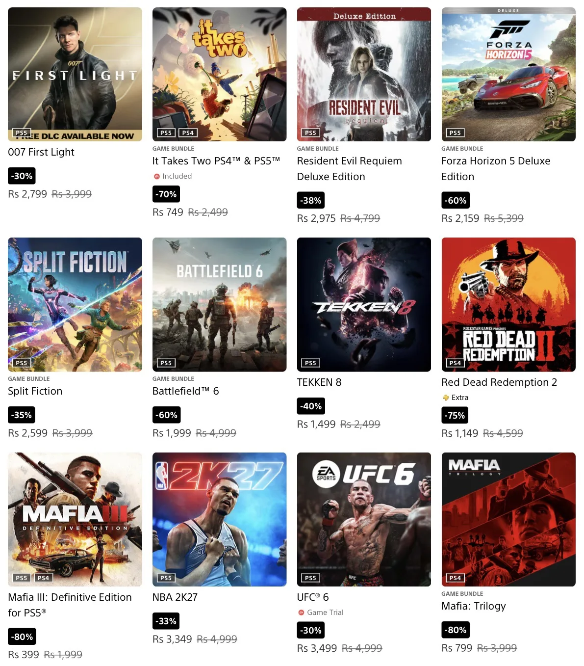 🎮 Распродажа «Выбор игрока» в PlayStation Store!