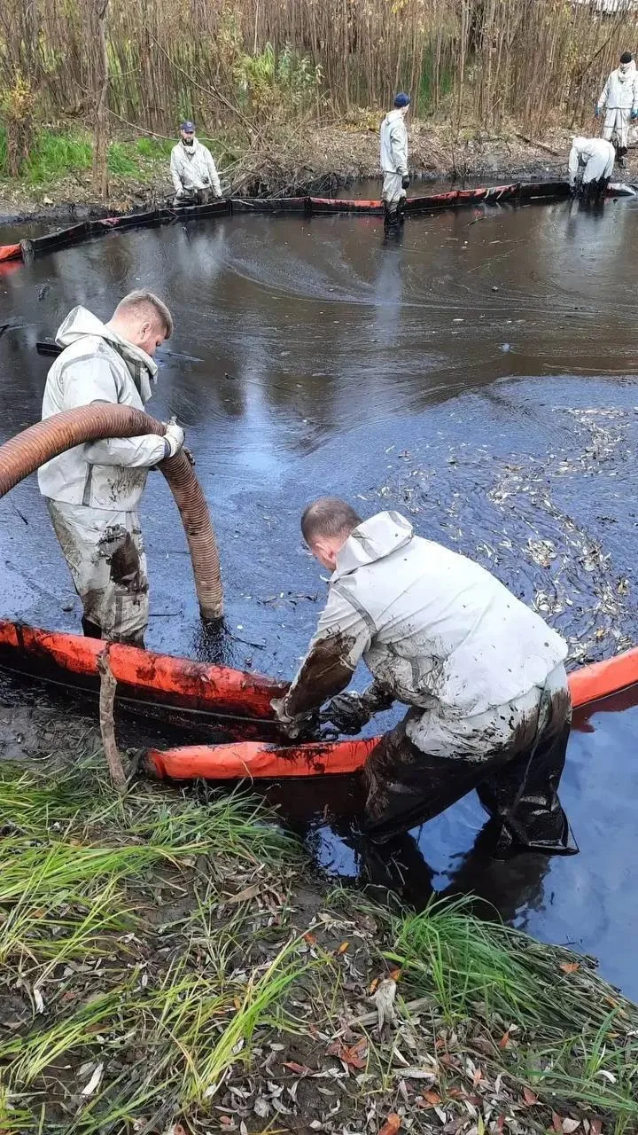 🛢️ В Сургуте найдут виновных в сбросе нефтепродуктов в водоем