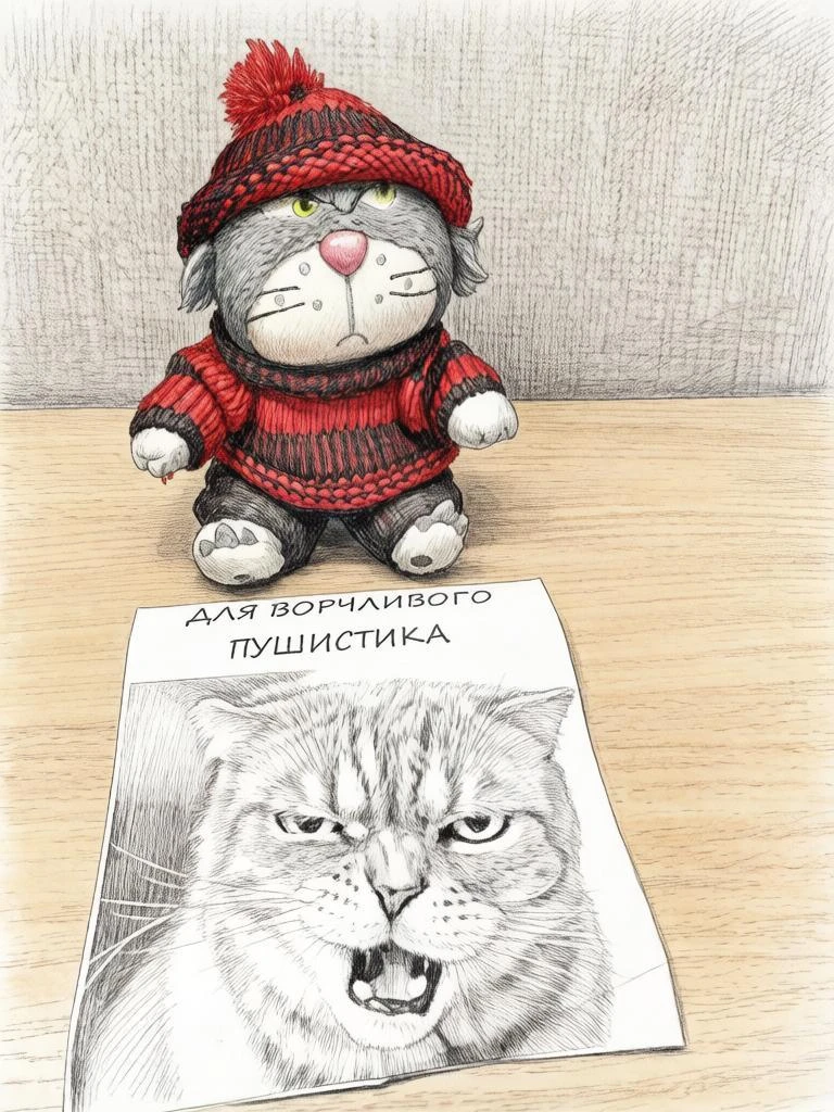 В посылочке была записочка. «Ворчливому пушистику». Это мне. Мне! Не Лисе, не Чернышу, ...