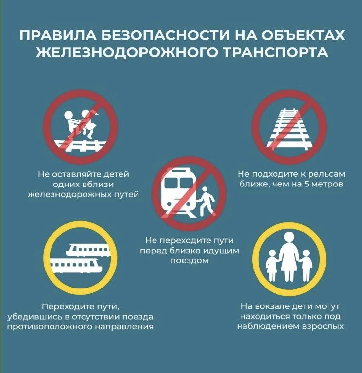 🚂 ЖЕЛЕЗНАЯ ДОРОГА — ЗОНА ПОВЫШЕННОЙ ОПАСНОСТИ!