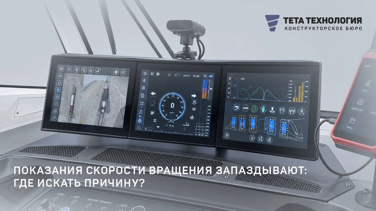 ⏲ Показания скорости вращения запаздывают: где искать причину?