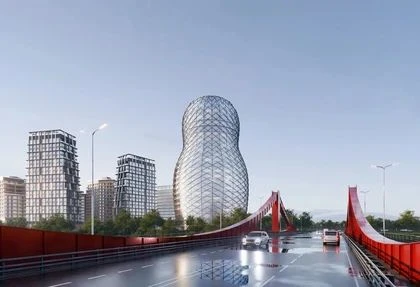 В Москве построят 24-этажную матрешку. Это будет бизнес-центр в районе Мневники.