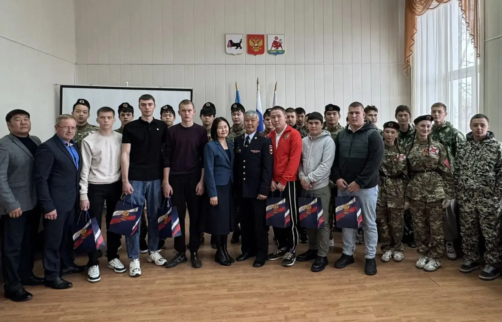 Служить России с гордостью! В Боханском районе прошёл День призывника.