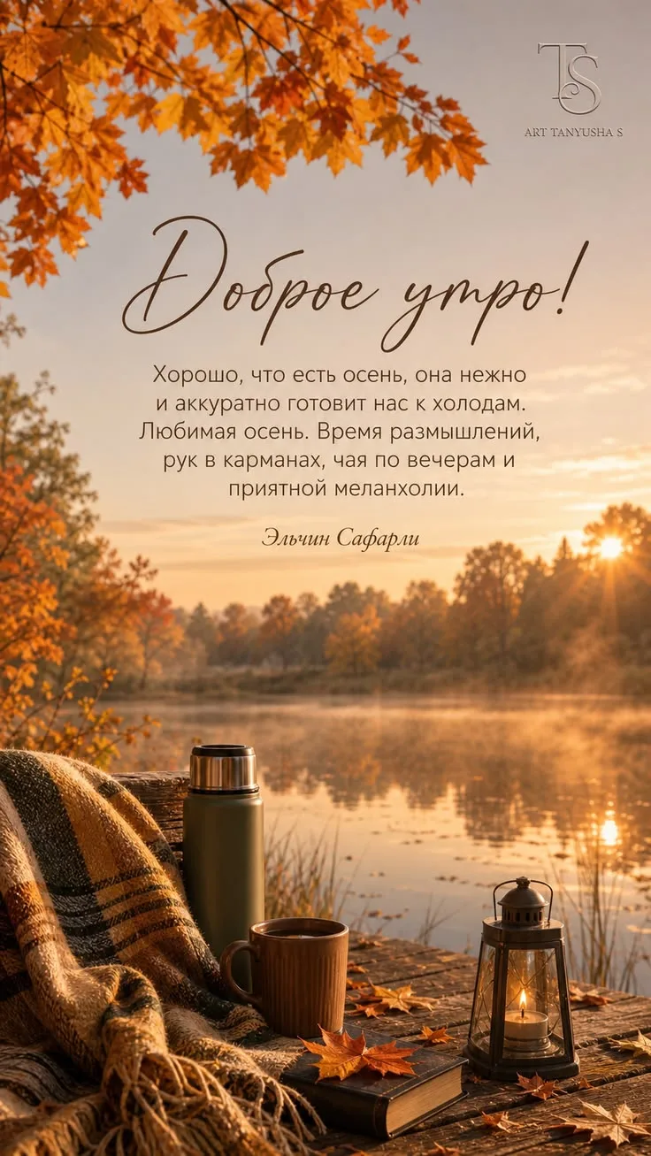 Доброе утро ☕️☀️🍂