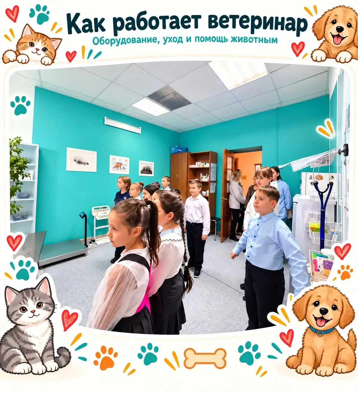 🐾🩺 Наши Орлята продолжают добрые дела!