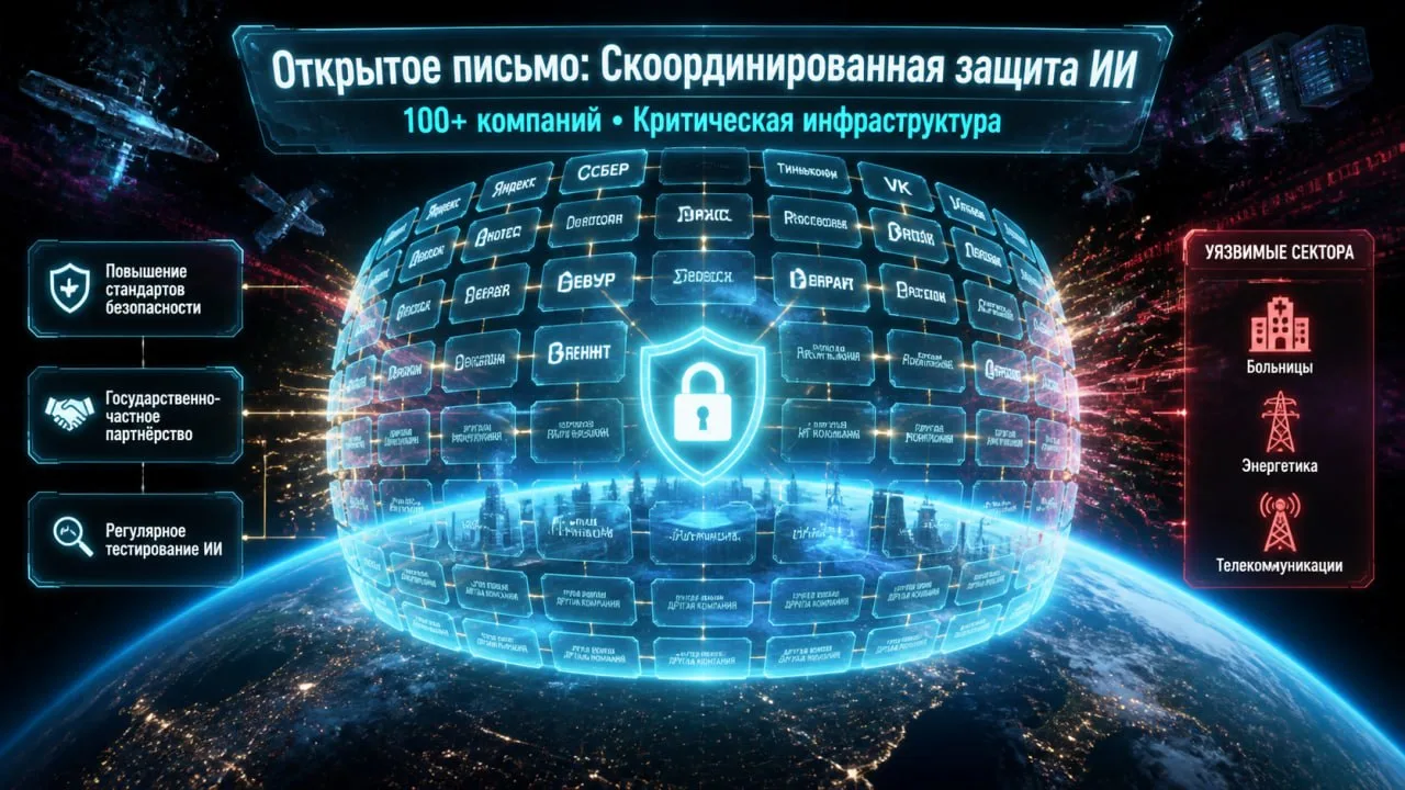 ✅ Более 100 компаний призвали усилить защиту от ИИ-атак