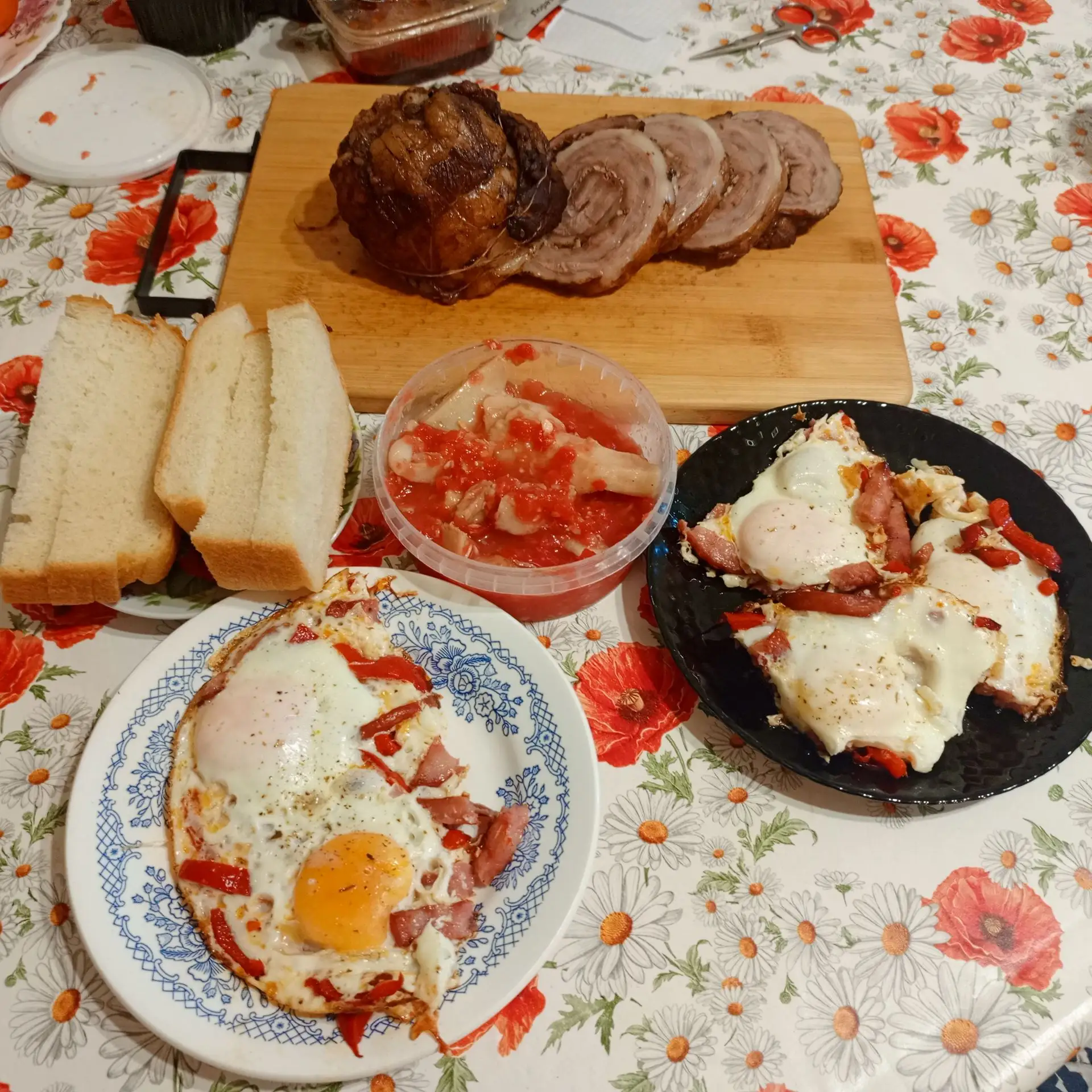 Доброе Утрице друзья 🤗♥️Плотно завтракаем 🍳 и на работу 🫡 Пробуем наш мясной рулет