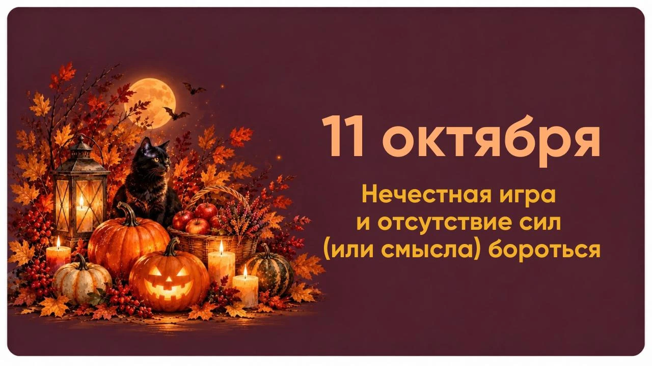 СОВЕТ ДНЯ ➡️ 11 ОКТЯБРЯ