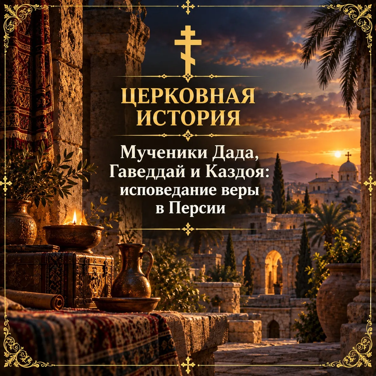 Мученики Дада, Гаведдай и Каздоя: исповедание веры в Персии