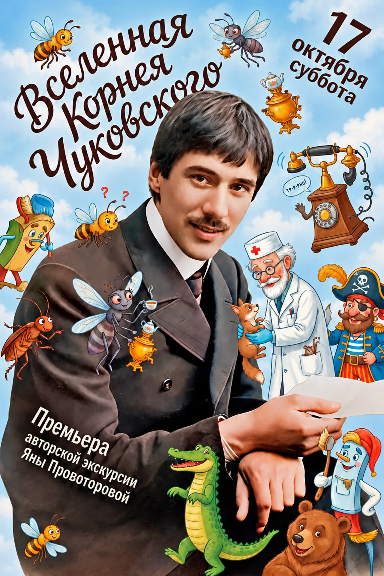 🌿 «Чуковский. Прекрасный и лукавый. Мурочка, Шерлок Холмс, Райкин, Крупская, Маша и вс...