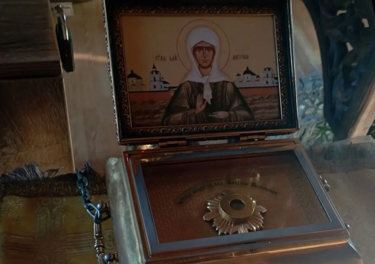 🙏 В храм Пронского района привезли частицу мощей Матроны Московской