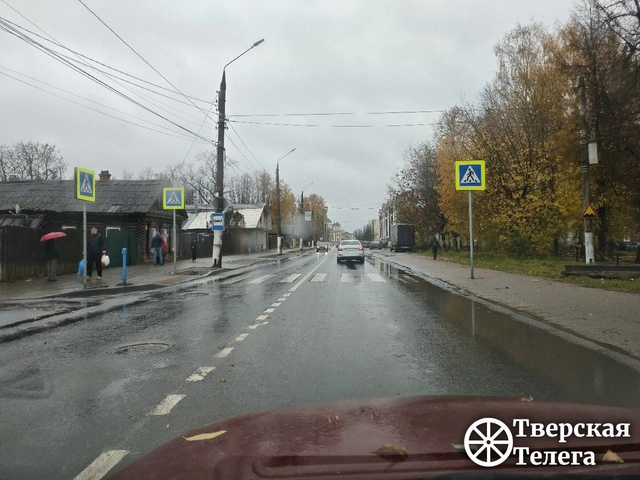 В Твери на улице Спартака перенесли пешеходные переходы