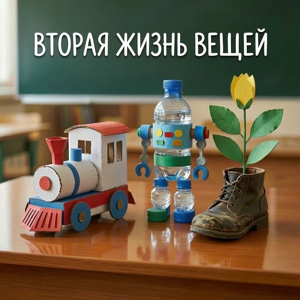 🎨 ВНИМАНИЕ, ЮНЫЕ ЭКОЛОГИ И ИЗОБРЕТАТЕЛИ! 1-7 классы!