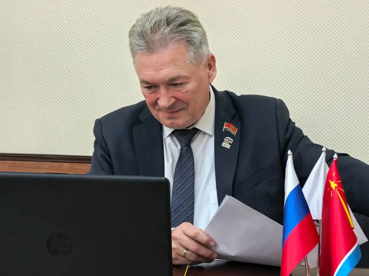 Сегодня провёл очередное заседание Совета депутатов в формате ВКС. В ходе заседания рас...
