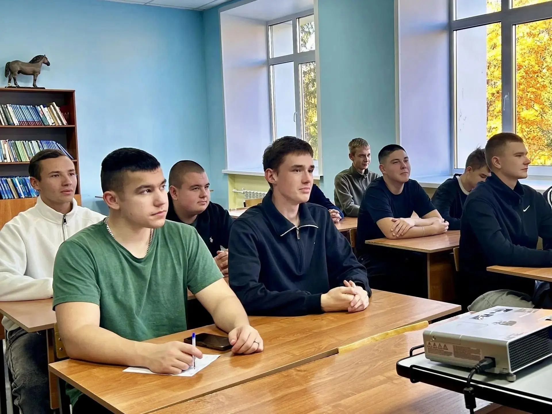 В Тетюшском сельскохозяйственном техникуме в рамках цикла «Разговоры о важном» студенты...