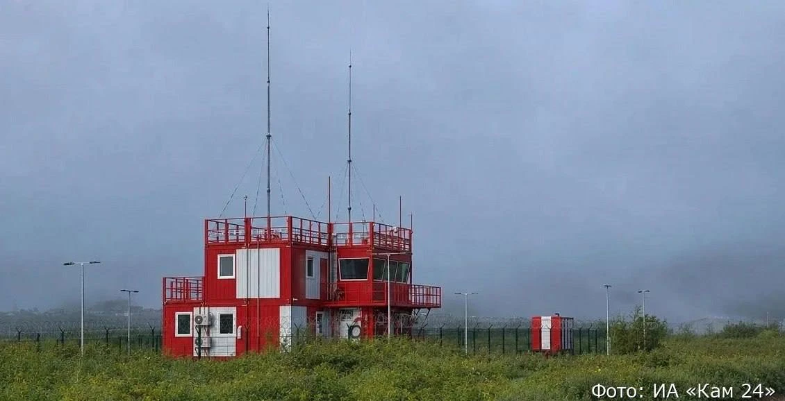 На аэродроме Озерная на юге Камчатки появился новый командно-диспетчерский пункт — стро...