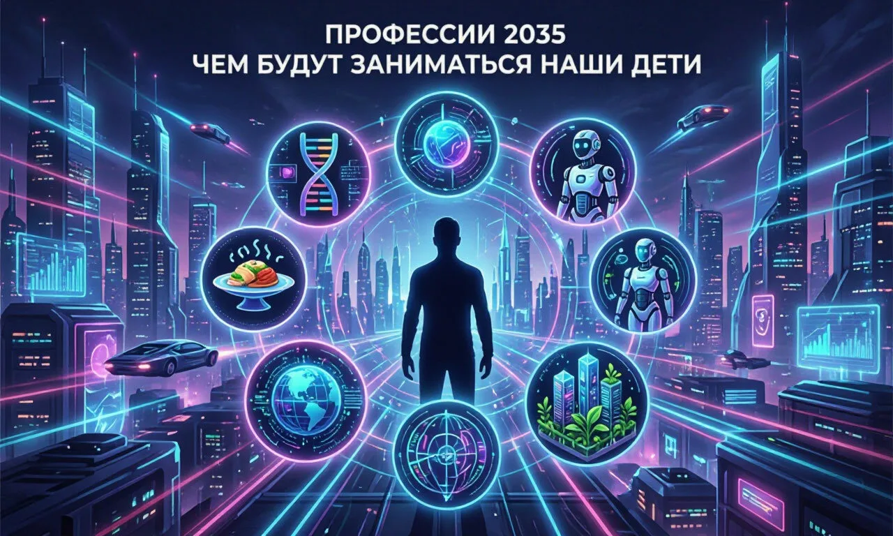 Профессии 2035 года. Чем будут заниматься наши дети?