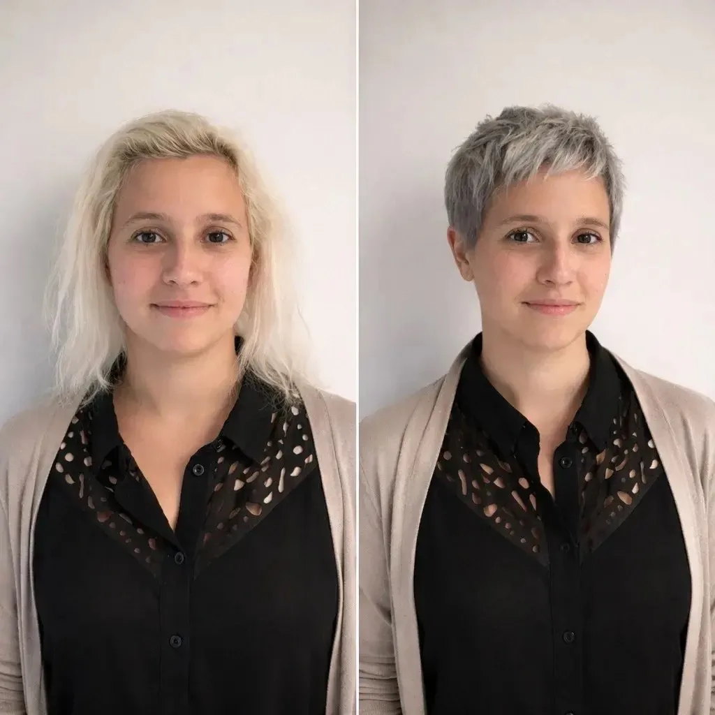 💇‍♀️Рубрика ДО/ПОСЛЕ голосуем девочки