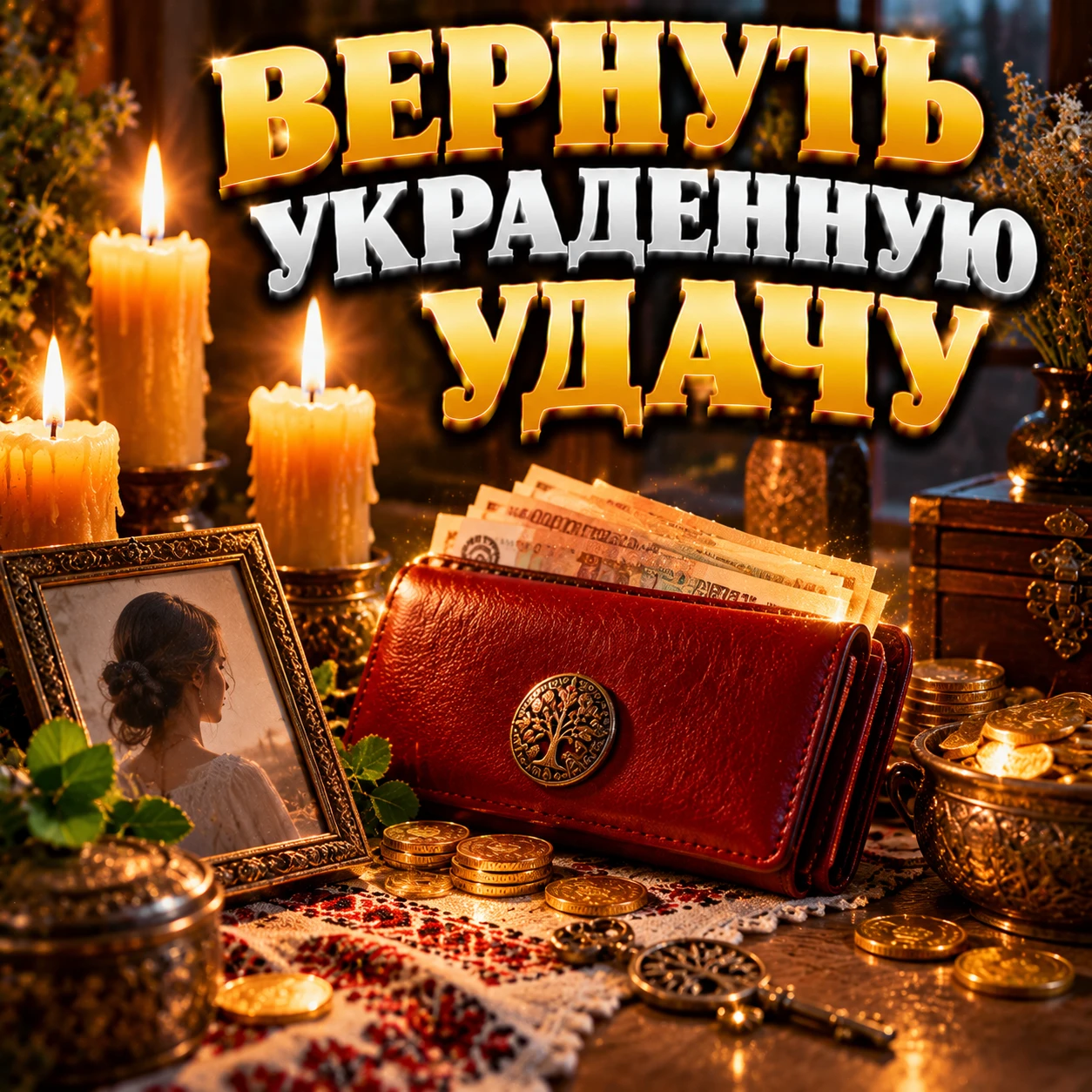 💰 ВЕРНУТЬ УДАЧУ И ДЕНЕЖНЫЙ ПОТОК