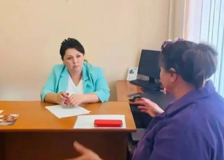 👥В посёлке Придорожный Новопушкинского муниципального образования состоялся личный при...