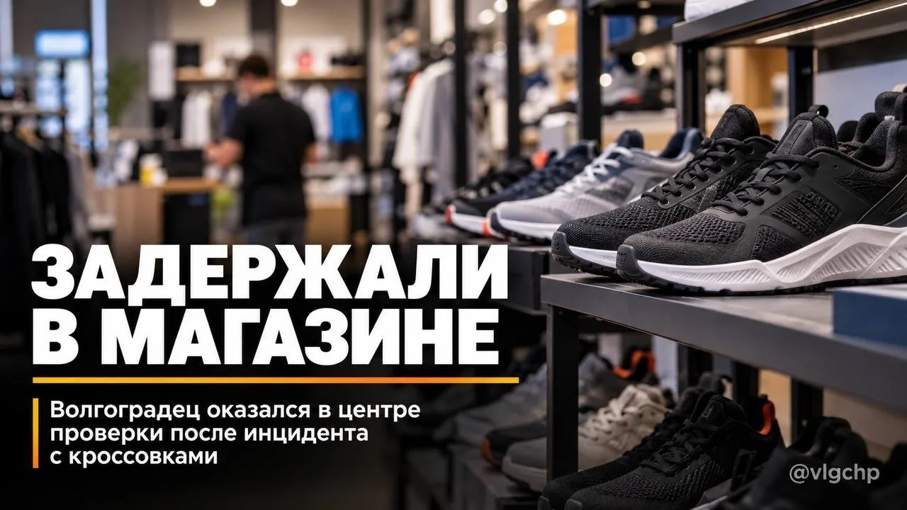 Задержали за кроссовки